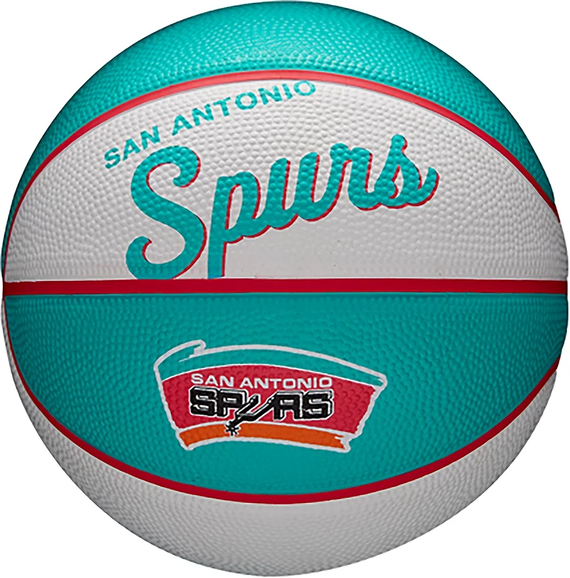 Wilson San Antonio Spurs Retro Mini Basketball