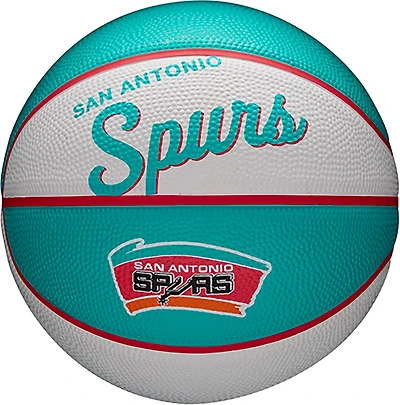 Wilson San Antonio Spurs Retro Mini Basketball