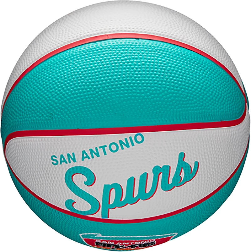 Wilson San Antonio Spurs Retro Mini Basketball