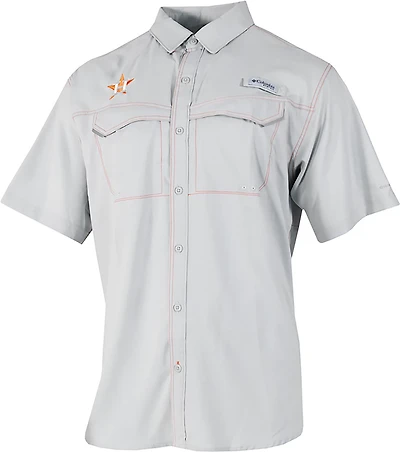 Columbia Sportswear Men's Houston Astros Low Drag Offshore Short Sleeve Shirt