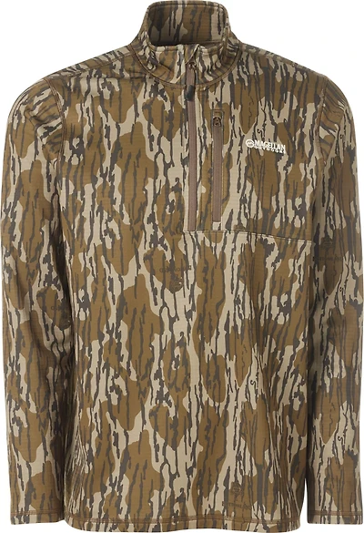Magellan Outdoors Men's HuntGear Crocket 1/4-Zip Pullover Top