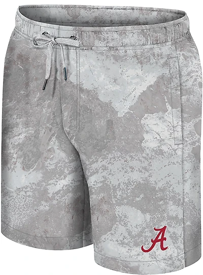 Colosseum Athletics Men's Alabama Crimson Tide Realtree Delray Amphibious Shorts 7 in.