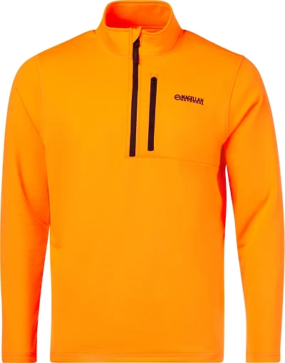 Magellan Outdoors Men's HuntGear Crockett 1/4 Zip Long Sleeve Pullover