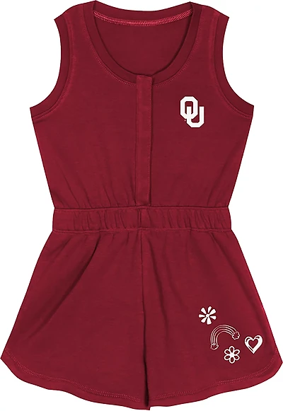 Outerstuff Toddler Girls' University of Oklahoma Super Girl Romper