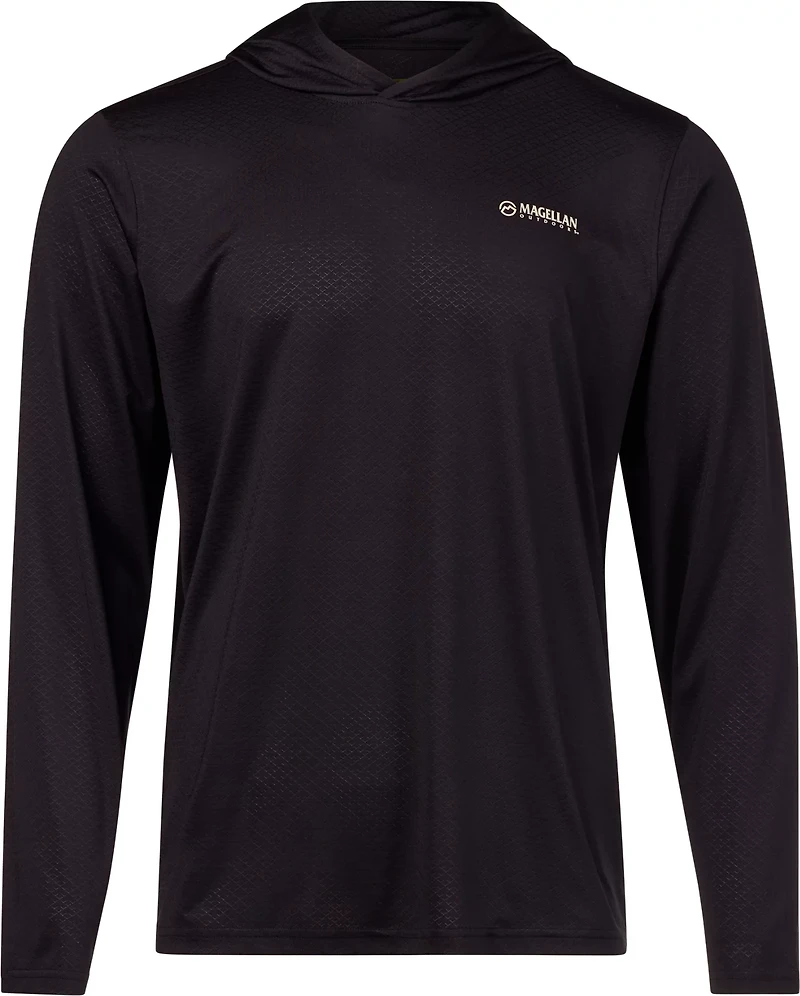 Magellan Outdoors Men's HuntGear Eagle Pass Long Sleeve Tech Mesh Hooded Shirt