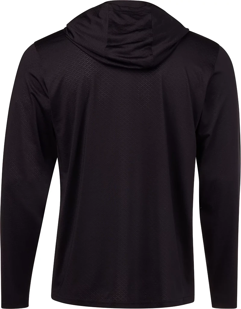 Magellan Outdoors Men's HuntGear Eagle Pass Long Sleeve Tech Mesh Hooded Shirt