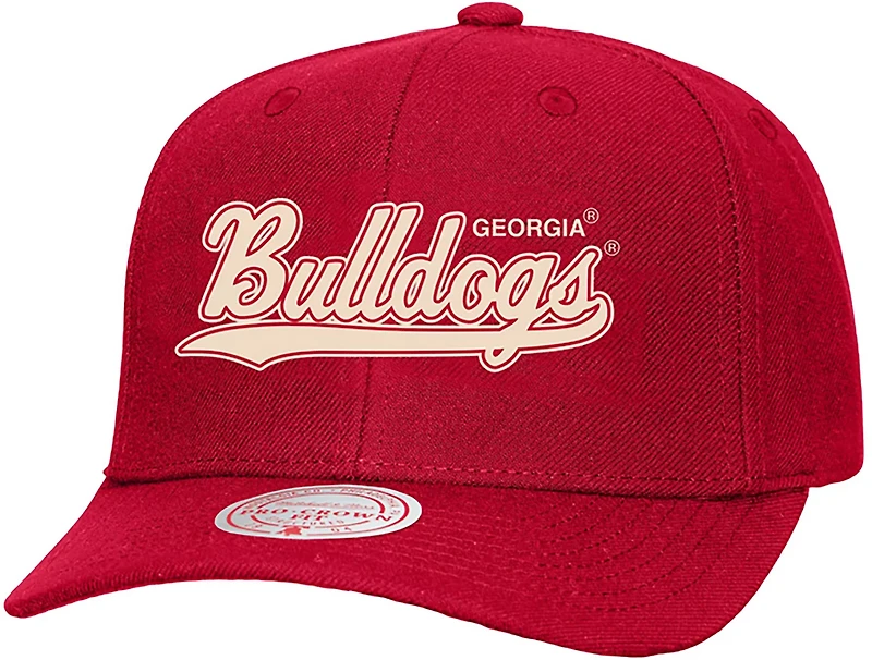 Mitchell & Ness Adults' Georgia Bulldogs Tailsweep PC Snapback Cap