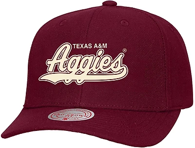 Mitchell & Ness Adults' Texas A&M Aggies Tailsweep PC Snapback Cap