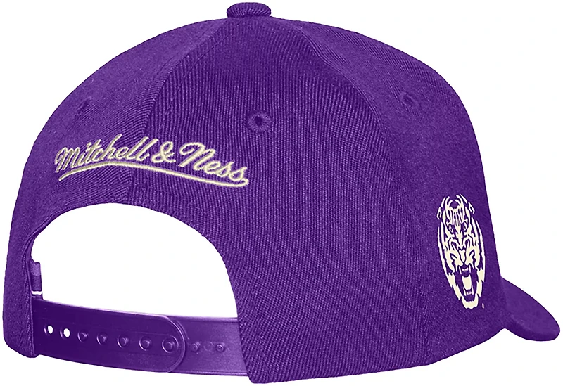 Mitchell & Ness Adults' LSU Tigers Tailsweep PC Snapback Cap