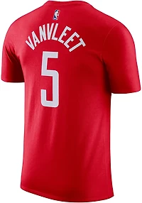 Nike Men's Houston Rockets Essential Icon N&N VanFleet Short Sleeve T-shirt