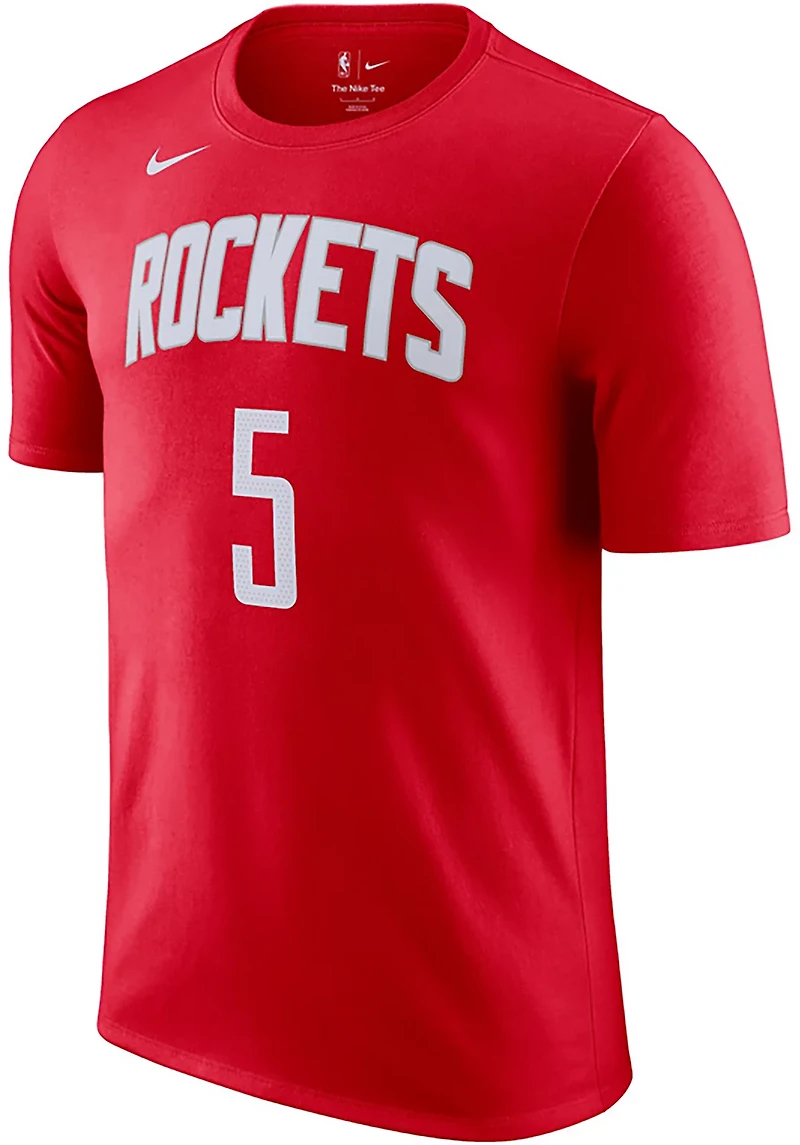 Nike Men's Houston Rockets Essential Icon N&N VanFleet Short Sleeve T-shirt
