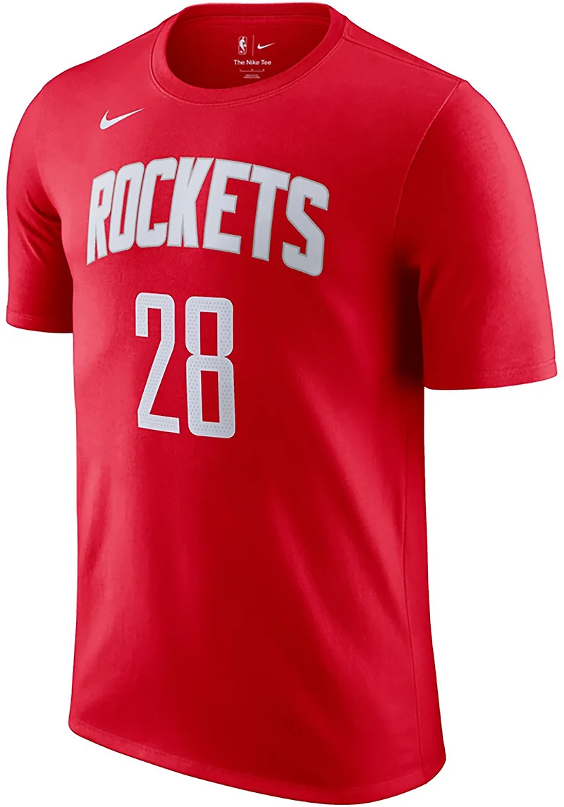 Nike Men's Houston Rockets Essential Icon N&N Sengun Short Sleeve T-shirt