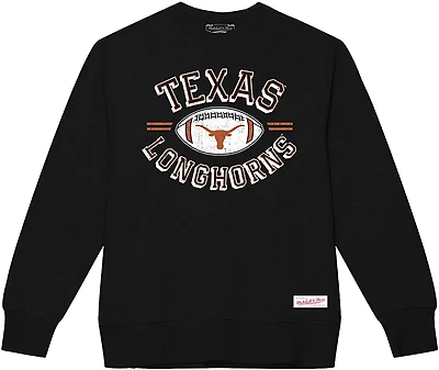 Mitchell & Ness Men's Texas Longhorns Vintage Football Long Sleeve Crew Sweatshirt