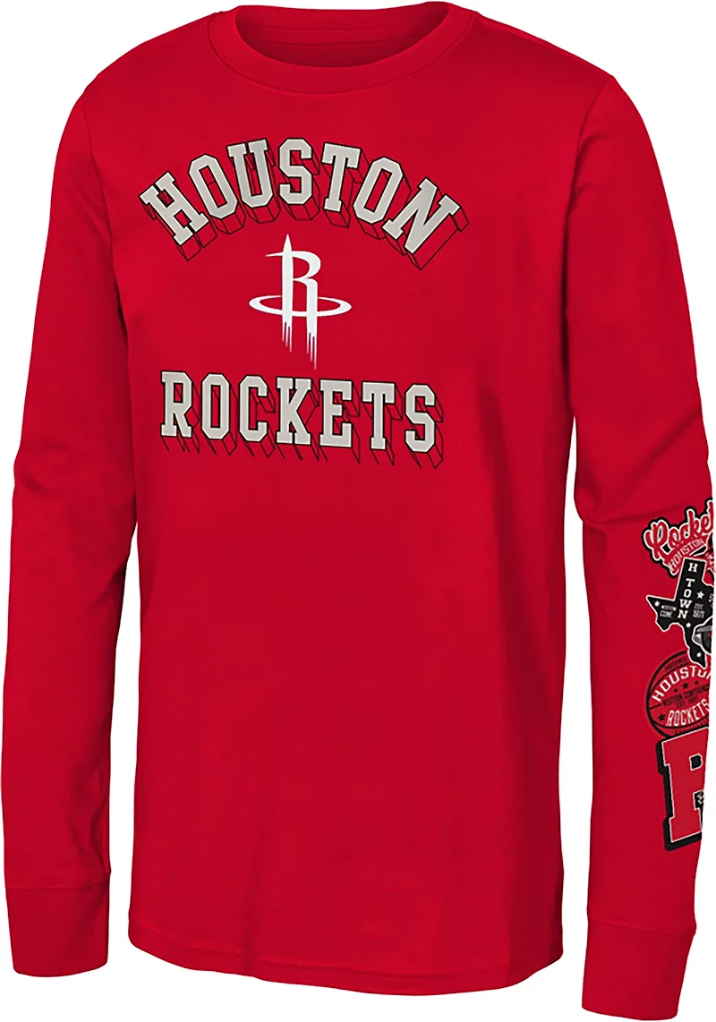 Nike Houston Rockets Kids' Up My Sleeve Long T-shirt