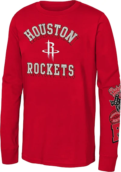 Nike Houston Rockets Kids' Up My Sleeve Long T-shirt