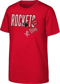 Outerstuff Youth's Houston Rockets Patches Graphic T-shirt