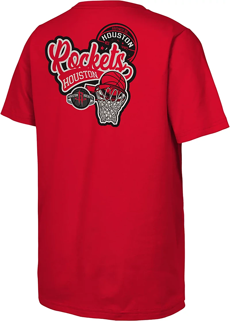 Outerstuff Youth's Houston Rockets Patches Graphic T-shirt