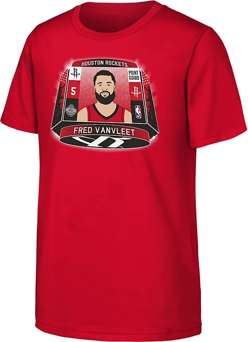 Outerstuff Youth's Houston Rockets Fred Vanvleet Jumbotron Graphic T-shirt