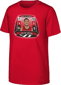 Outerstuff Youth's Houston Rockets Jalen Green Jumbotron Graphic T-shirt