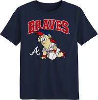 Outerstuff Boys' 4-7 Braves Baby Mascot 3.0 T-shirt