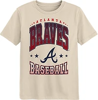 Outerstuff Boys' 4-7 Braves Batters Box T-shirt