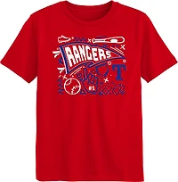 Outerstuff Boys' 4-7 Rangers Ball Park Fun T-shirt