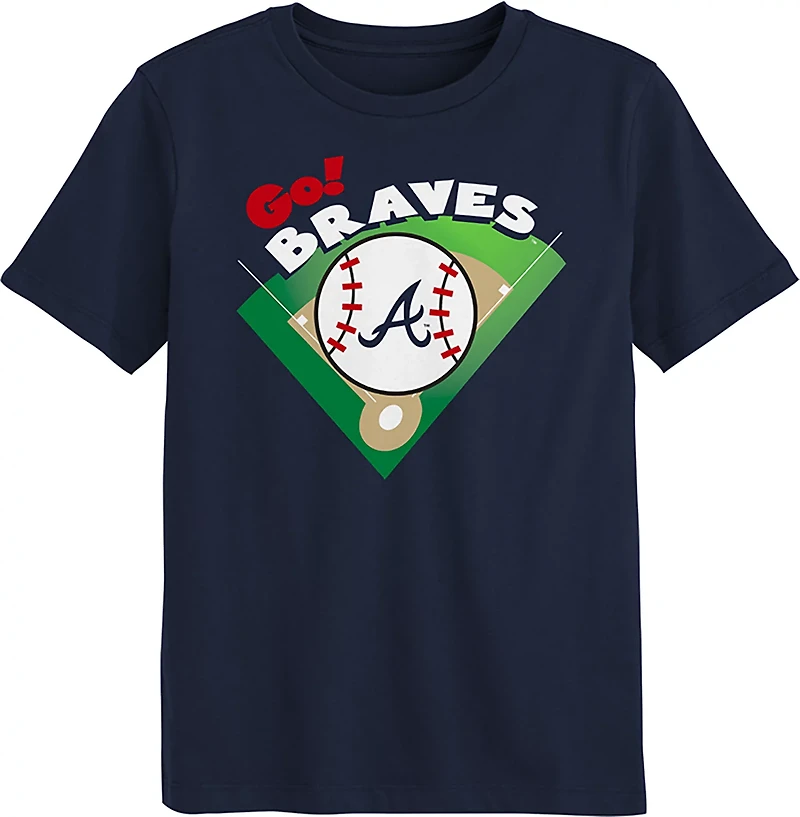Outerstuff Boys' 4-7 Braves We Are Home T-shirt