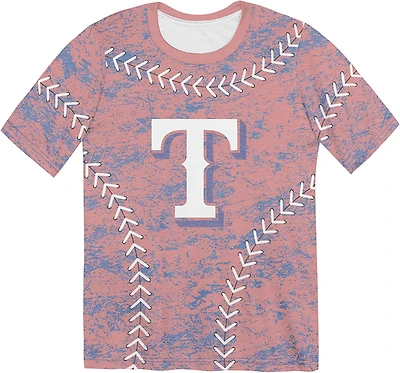 Outerstuff Boys' 4-7 Rangers Slide Score Bold Sublimated T-shirt