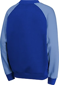 Outerstuff Boys' Kansas City Royals Bullpen Fleece Crew Sweatshirt