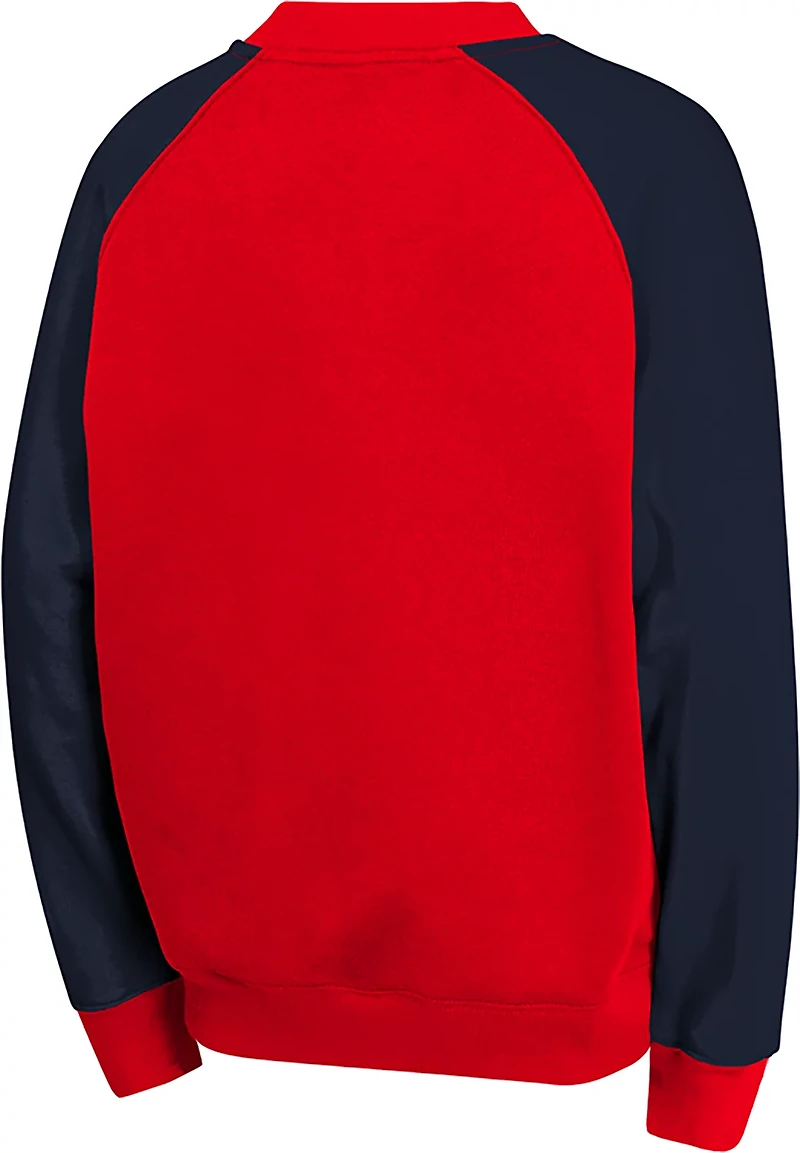 Outerstuff Boys' St. Louis Cardinals Bullpen Fleece Crew Sweatshirt