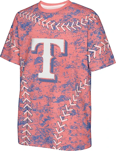 Outerstuff Youth Rangers Slide Score Bold Sublimated T-shirt