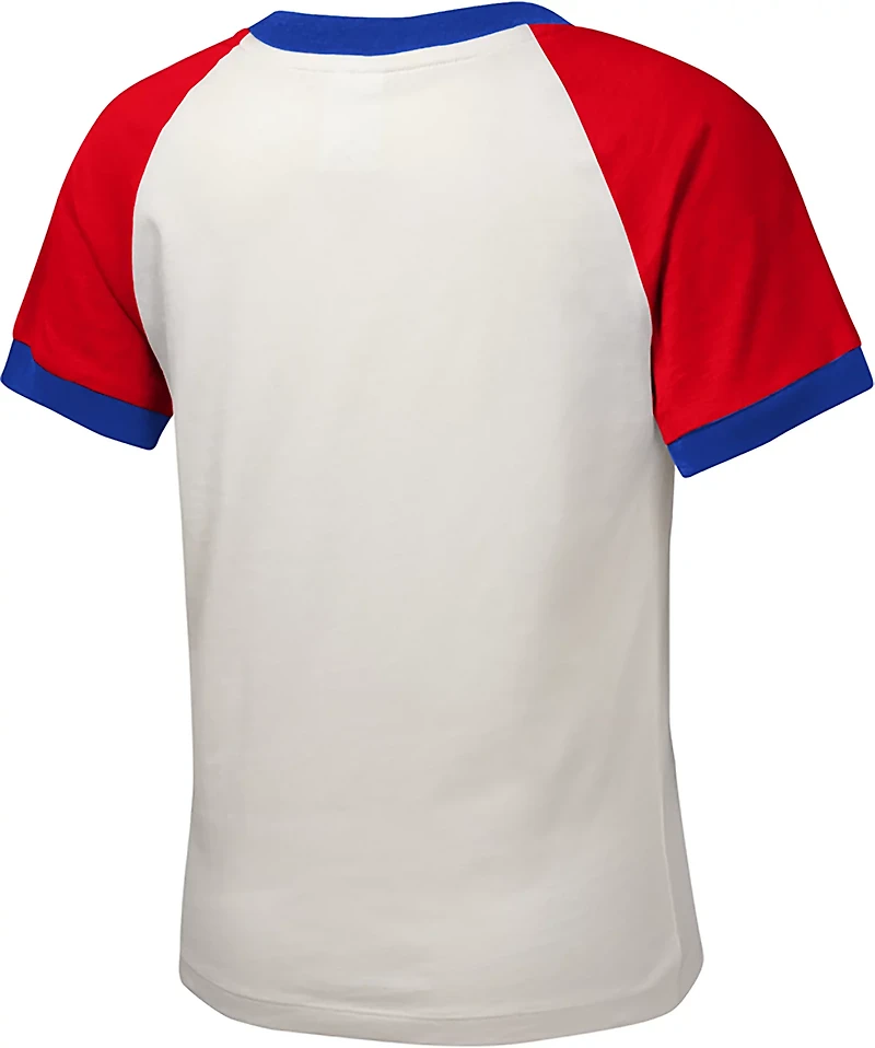 Outerstuff Girls' Texas Rangers Game Time Baseball Graphic T-shirt