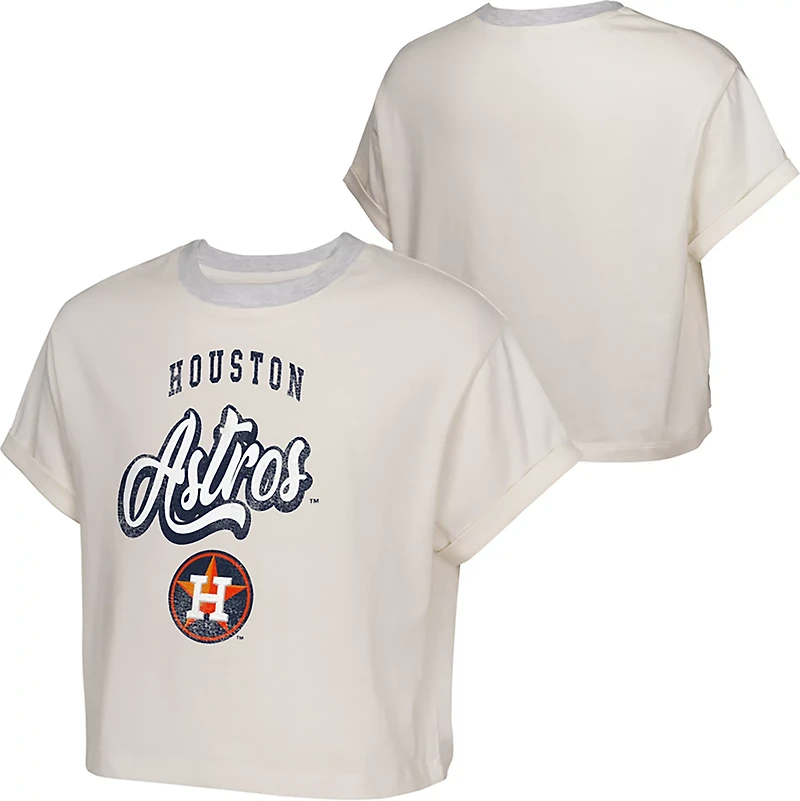 Outerstuff Girls' Astros City Pennant Fashion T-shirt