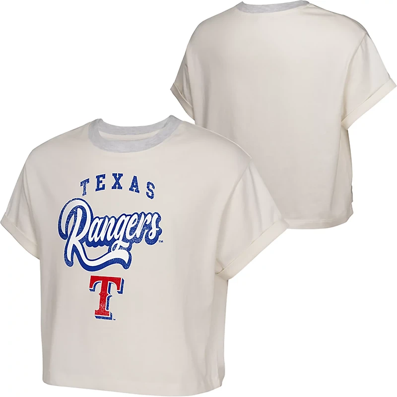 Outerstuff Girls' Rangers City Pennant Fashion T-shirt