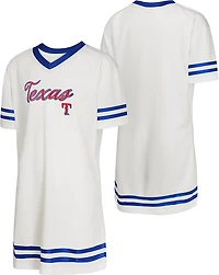 Outerstuff Girls' Texas Rangers Team Player Fashion Short Sleeve Dress