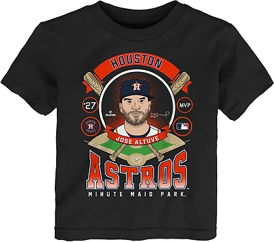 Outerstuff Toddlers' Astros Jose Altuve Player Profile T-shirt