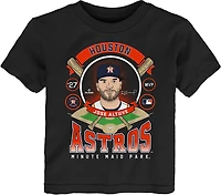 Outerstuff Toddlers' Astros Jose Altuve Player Profile T-shirt