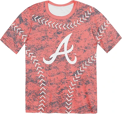 Outerstuff Toddlers' Braves Slide Score Bold Sublimated T-shirt