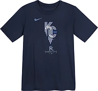 Nike Boys' 4-7 Royals City Connect Logo T-shirt