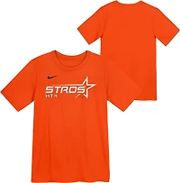 Nike Boys' 4-7 Astros City Connect Wordmark T-shirt