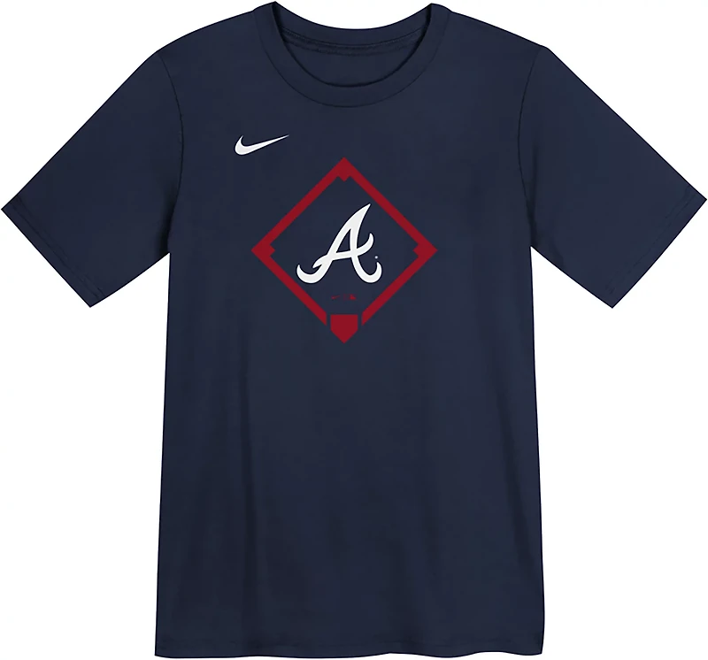 Nike Boys' 4-7 Braves Icon Legend T-shirt