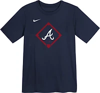 Nike Boys' 4-7 Braves Icon Legend T-shirt