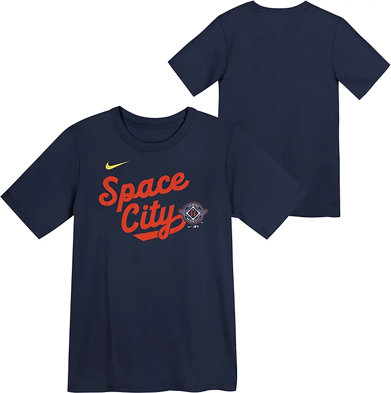 Nike Boys' 4-7 Astros CC Legend T-shirt