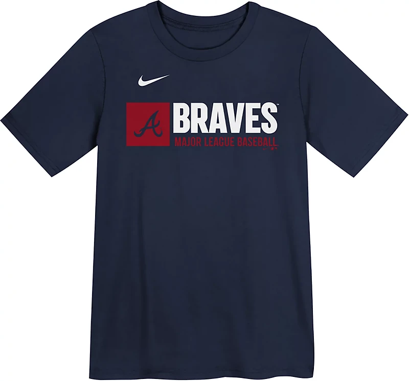 Nike Boys' 4-7 Braves T-shirt