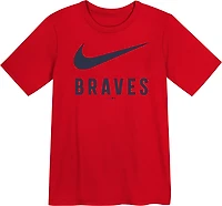 Nike Boys' 4-7 Braves Swoosh T-shirt