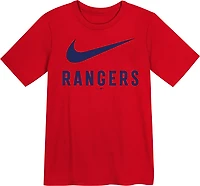 Nike Boys' 4-7 Rangers Swoosh T-shirt