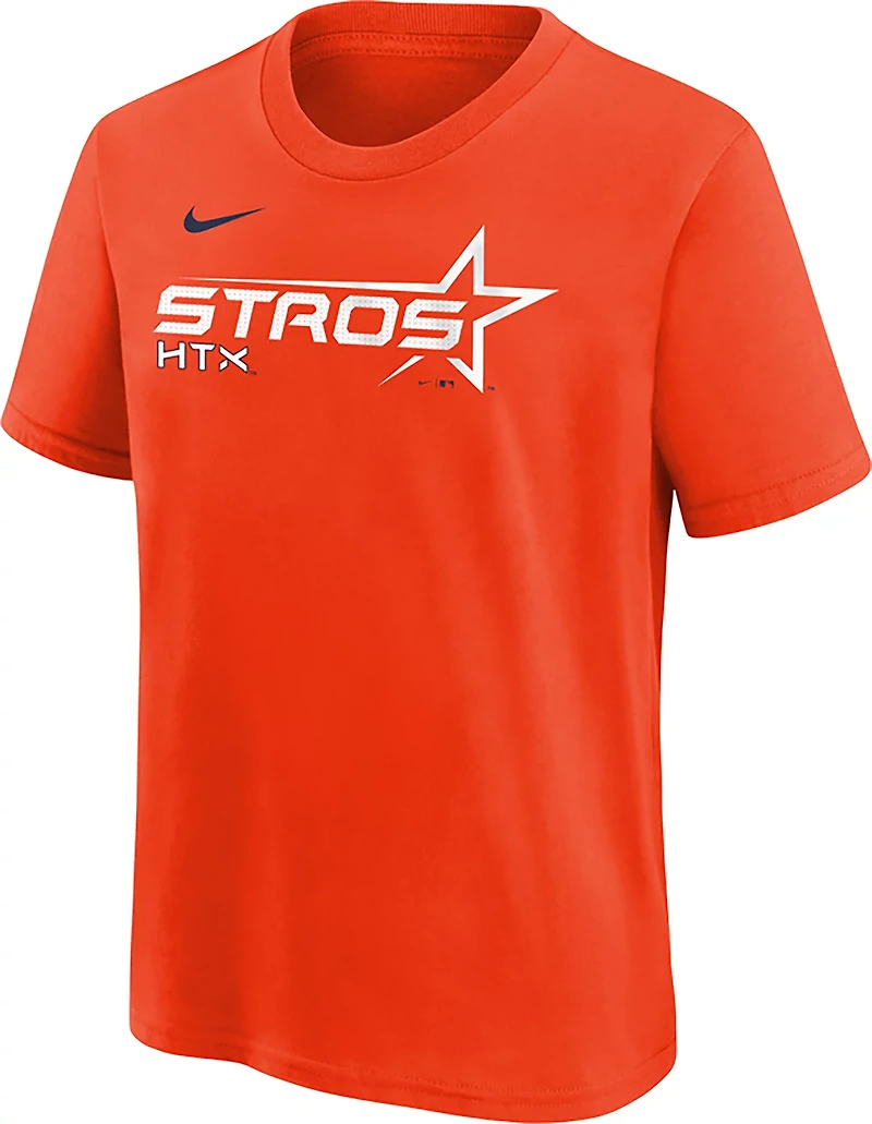 Nike Youth Astros City Connect Wordmark T-shirt