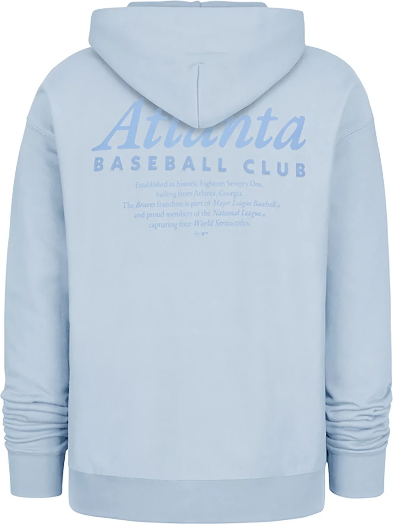 '47 Men's Atlanta Braves Mondo Foundation Long Sleeve Hoodie