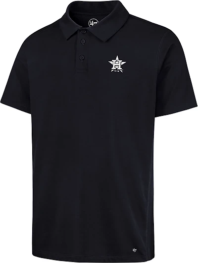 47 Brand Men's Astros Imprint LC Forward Short Sleeve Polo