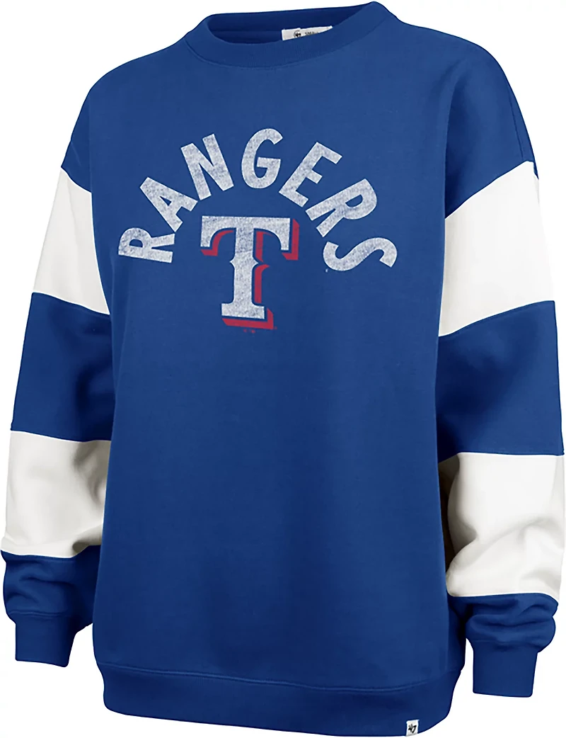 '47 Texas Rangers Women's Eephus Barred Long Sleeve Crewneck